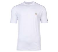 ARMANI EXCHANGE T-Shirt marron / noir / blanc, Taille M