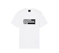 Armani Exchange Xm002788_af10356 Short Sleeve T-shirt Blanc L Homme