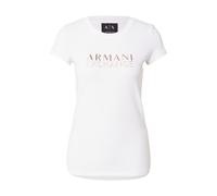 ARMANI EXCHANGE T-shirt or / blanc, Taille S