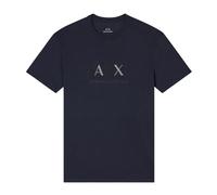 Armani Exchange - T-shirt Regular avec logo - Homme - Tops - Bleu - Taille: XL