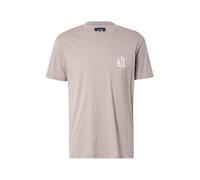 Armani Exchange Pour des hommes T-shirt avec logo sur la poitrine, marron