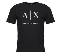 ARMANI EXCHANGE T-Shirt noir / blanc, Taille XXL