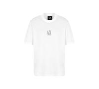 Armani Exchange T-shirt manches courtes taupe/blanc cassé Taille XXL