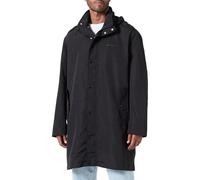 Armani Exchange The Grid, Imprimé Logo Lettering Caban Coat Homme