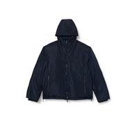 Armani Exchange The Urban Expedition, Sustainable, Logo Patch Veste en Duvet, Bleu Marine, XL Homme