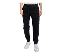 Armani Exchange - Tone Logo Jogger Pants - Homme - Pantalons - Bleu - Taille: M