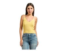 Armani Exchange - Top Court - Femme - Tops - Jaune - Taille: 42 FR