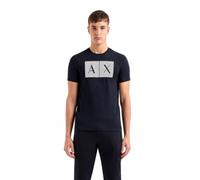 Armani Exchange – T-shirt manches courtes – Bleu – Homme Taille M