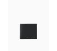 Armani Exchange Tulum Wallet, Portefeuille bi-Pliable pour Homme, Noir, Taille Unique