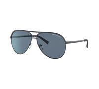 Armani Exchange Unisex Sunglass AX2002 - Couleur du Monture: Bleu mat, Couleur de Lentille: Bleu foncé polarisé