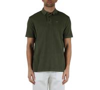 Armani Exchange Urban Heights Polo pour Homme avec Logo brodé, Encre Noire., M