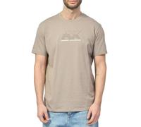Armani Exchange Utility Edge, Sustainable, Embossed and HD Logo T-Shirt, Cassette Robuste, L Hommes