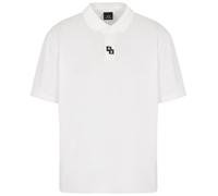 Armani Exchange Utitlity Edge pour Homme, Durable, Logo brodé, Coupe régulière, Blanc, S, Blanc cassé., S