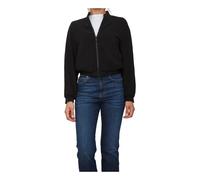 Armani Exchange - Veste Blouson Noire 100% Polyester - Femme - Vestes - Noir - Taille: 38 FR