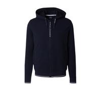 ARMANI EXCHANGE Veste de survêtement bleu nuit / blanc, Taille L