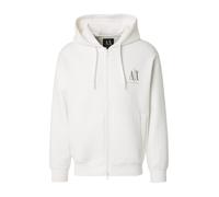 ARMANI EXCHANGE Veste de survêtement bronze / blanc cassé, Taille XL