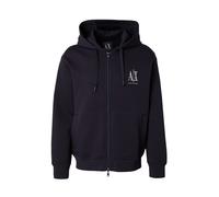 ARMANI EXCHANGE Veste de survêtement marine / blanc, Taille M