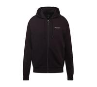 ARMANI EXCHANGE Veste de survêtement noir / blanc, Taille XXL