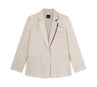 Armani Exchange - Veste en tissu mixte - Femme - Vestes - Beige - Taille: 40 FR