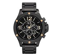 Armani Exchange Watch for Men, Quartz Chronograph Movement and 48mm Case Size with Stainless Steel Strap
