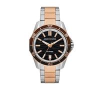 Armani Exchange Watch For Men, Quartz Three hand date movement and 44mm Case Size with Stainless steel or silicone strap
