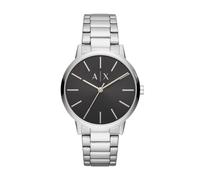 Armani Exchange Watch For Men, Quartz Three hand movement and 42 mm Case Size with Stainless steel strap