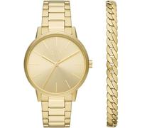 Montre Armani Exchange - Hommes - AX7144SET - Doré Acier inoxydable - 42 mm - 7 mm - 5 bar