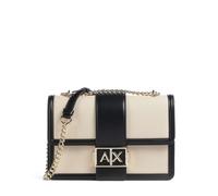 Armani Exchange Sac porté épaule Jodie M blanc/noir polyester femme