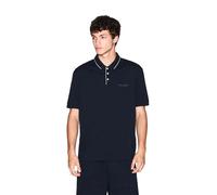 Armani Exchange Xm001557_af10363 Short Sleeve Polo Bleu S Homme
