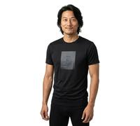 Armani Exchange One Block Up, Rubbered and Satin Logo T-Shirt, Noir, XXL Hommes