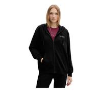 Armani Exchange Sweat à Capuche avec Logo Milano New York pour Femme, Noir, M, Noir/doré, M