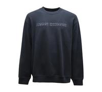Armani, Homme, Sweatshirts et sweats à capuche, Bleu, Taille: L Felpa Exchange SweaT-shirt E