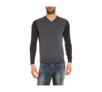 Armani Jeans - Pull en Tricot Confortable - Homme - Pulls - Gris - Taille: S