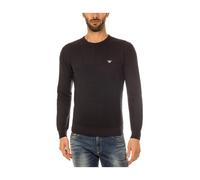 Armani Jeans - Pull en Tricot Confortable - Homme - Pulls - Noir - Taille: XL