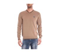 Armani Jeans - Pull Tricot Confortable - Homme - Pulls - Beige - Taille: M