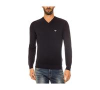 Armani Jeans - V-neck Tricots - Homme - Pulls - Bleu - Taille: S