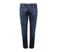 Armani - Pantalon en Denim Coupe Slim - Homme - Jeans - Bleu - Taille: W38
