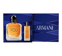 Eau de toilette d'Armani - Coffret Stronger With You - Eau de toilette 100ml + vapo 15ml - Kapao Parfumerie en ligne française