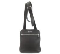 Armani Pre-owned - Sac bandoulière en cuir Pre-owned - Homme - Pre-owned - Noir - Taille: ONE Size