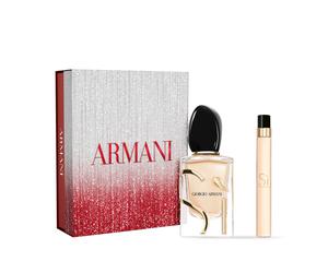 Armani - Sì - Coffret Eau De Parfum 50ml + Vaporisateur Voyage Eau De Parfum 10ml
