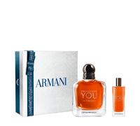 ARMANI - Coffret Stronger With You Intensely Coffret pour Homme Eau de parfum Intense 100ml + vapo 15ml - Kapao Parfumerie en ligne française