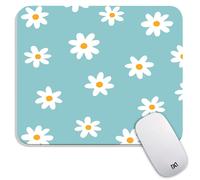 Armanza Square Mouse Pad Little Daisy Personnalise Mat de souris personnalise Mat de souris personnalise Design de souris lavable Mousepad Tissu