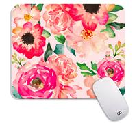 Armanza Square Mouse Pads rose aquarelle fleur de souris personnalisee personnalisee Personnalites de souris personnalisee Conception de souris l