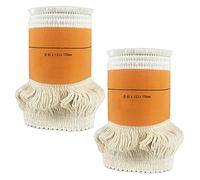 ARMARD 65mm Meche Chauffage Petrole, Mèches De Poêle Au Kérosène, Poêle à Pétrole à Mèche, Mèche De Chauffage Au Kérosène De Remplacement, Mèche pour Poêle à Pétrole de Camping (Taille : 2pcs)