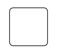 Armature Abat-Jour Carré 25 Cm