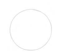 Graine créative – Anneau en rilsan pour attrape-rêves – Ø 35 cm – Blanc