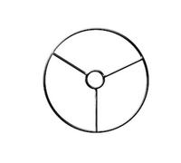 Armature abat-jour cercle avec bague Ø 10 cm - Graine créative