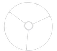 Armature abat-jour cercle avec bague Ø 25 cm