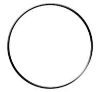 Armature Abat-Jour Cercle Cuivré Diamètre 10 Cm