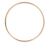 Armature abat-jour cercle cuivré Diamètre 45 cm